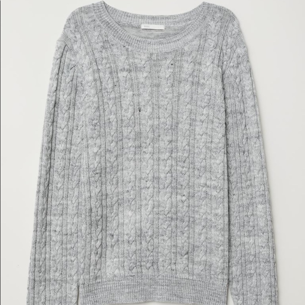 H&M Cable-knit Sweater NWOT